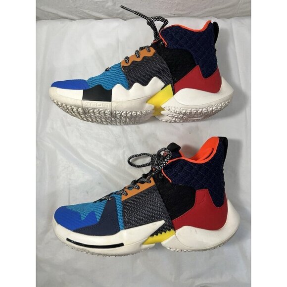 Air Jordan Jordan Why Not Zer0.2 GS 'Future History' AO6218-900 size 7.5 - Picture 3 of 16